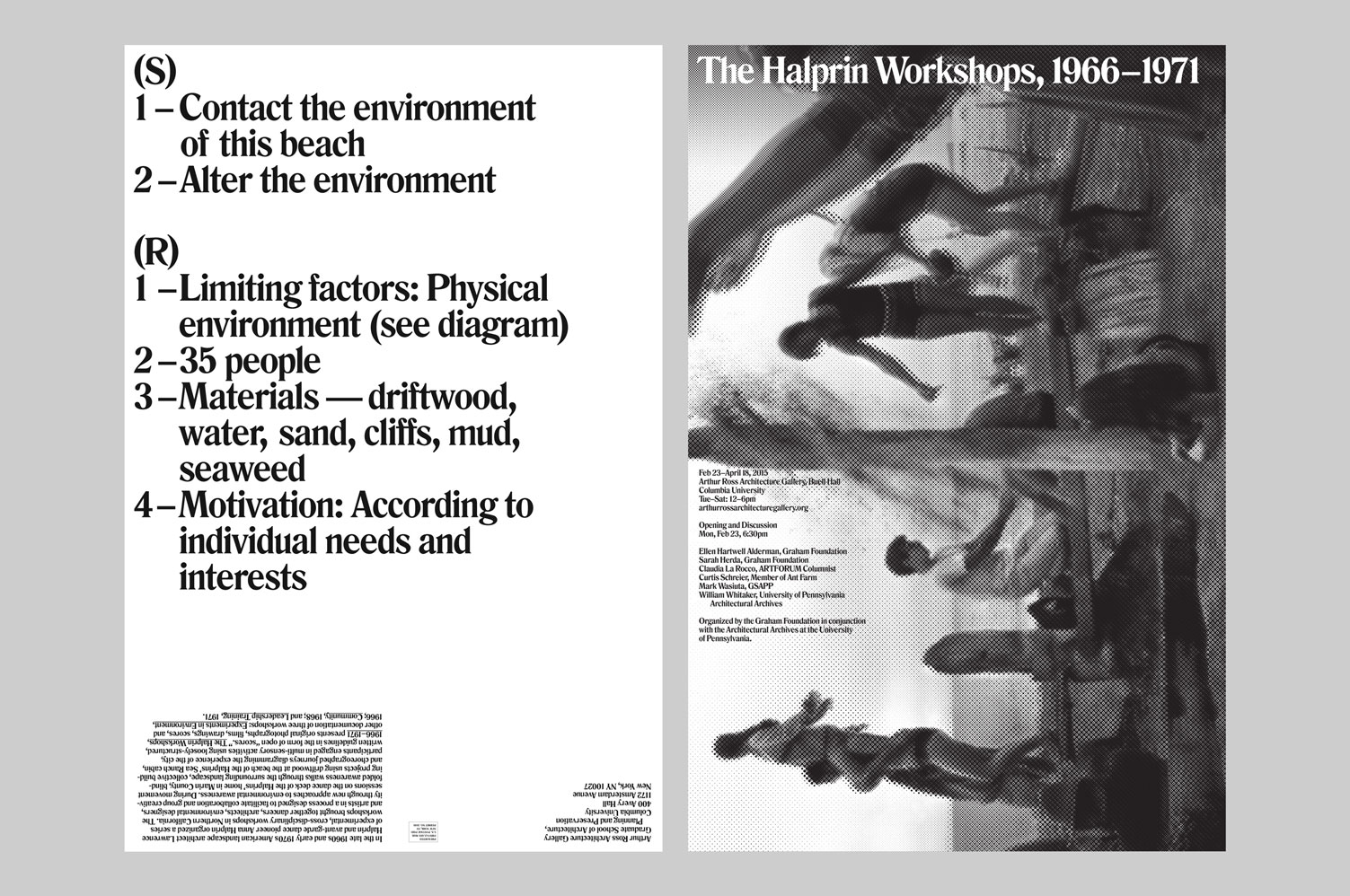 The Halprin Workshops, 1966-1971  - MTWTF
