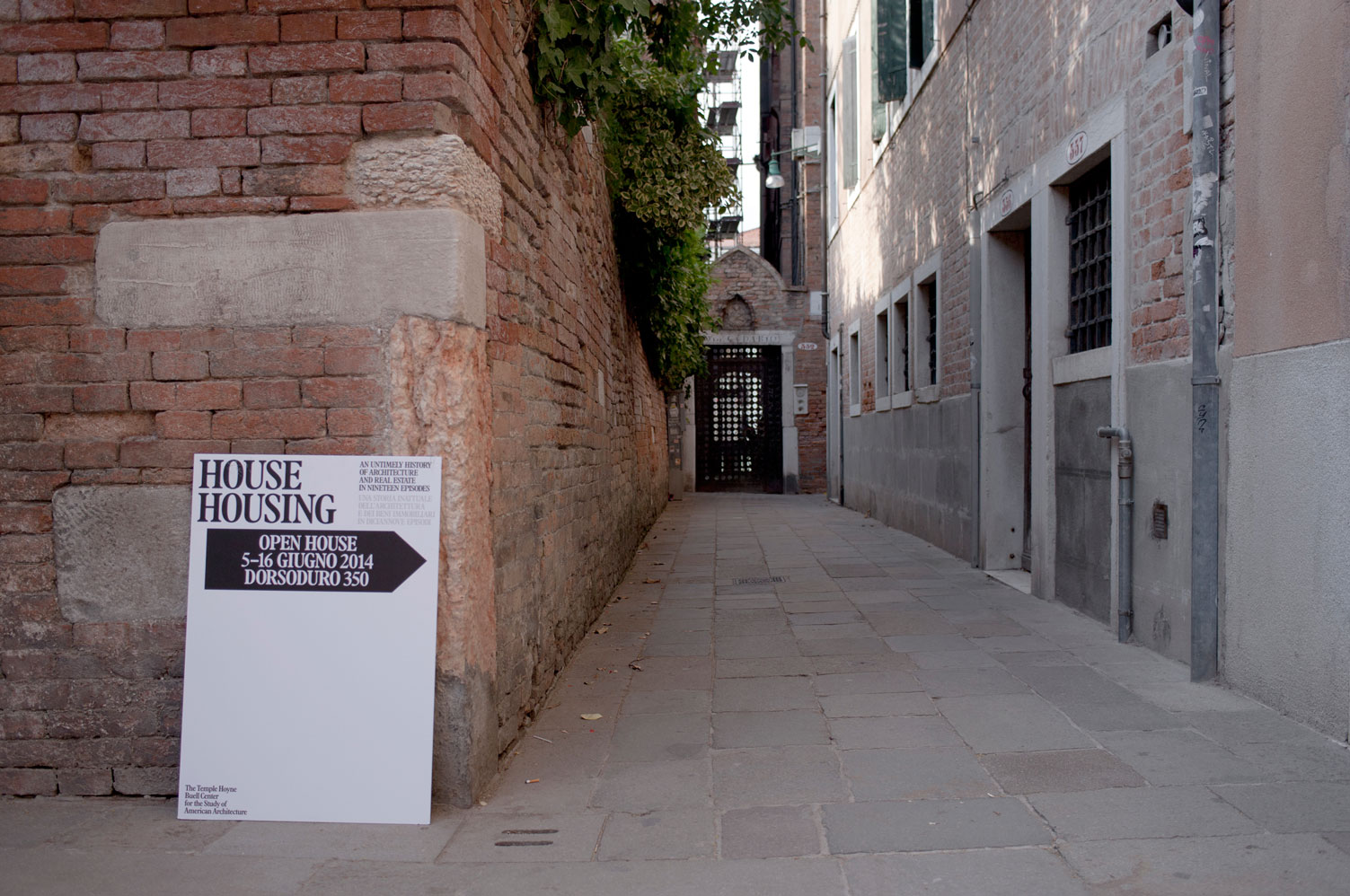 House Housing: An Untimely History of Architecture and Real Estate in Nineteen Episodes, Casa Muraro, Venice  - MTWTF