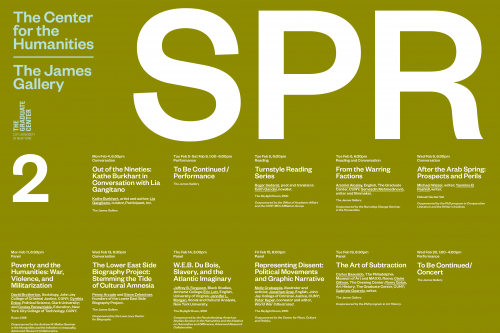 Center for the Humanities / The James Gallery - MTWTF