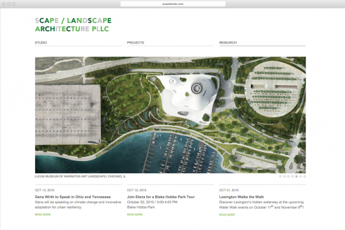 SCAPE / Landscape Architecture, PLLC  - MTWTF